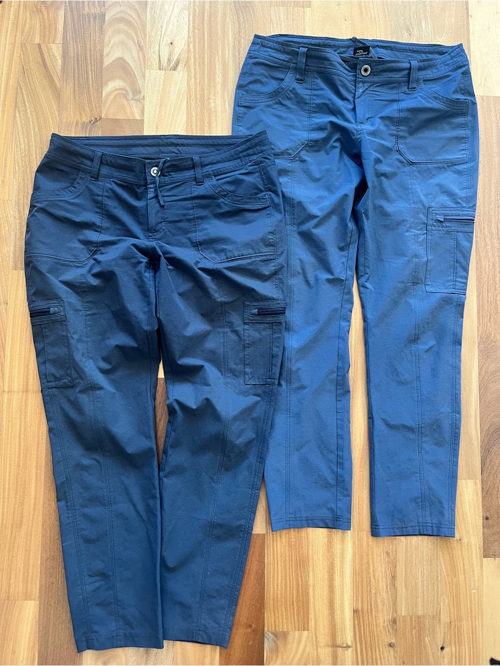 Bundle: Kuhl Horizn women’s outdoor pants two pair BOGO 12 short black/gray blue